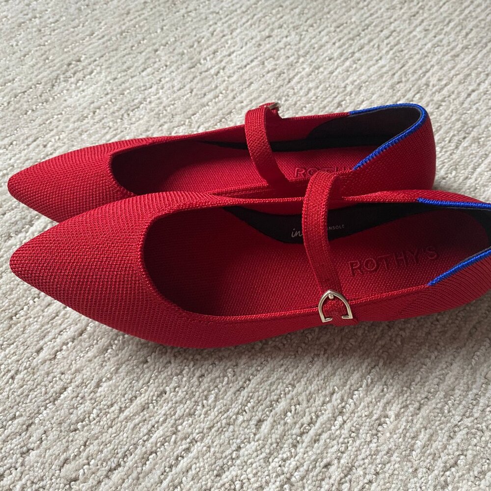 Rothy's Red Mary Jane